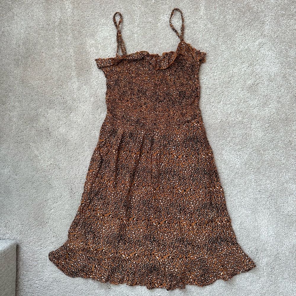 Urban Outfitters Cheetah Print Mini Dress